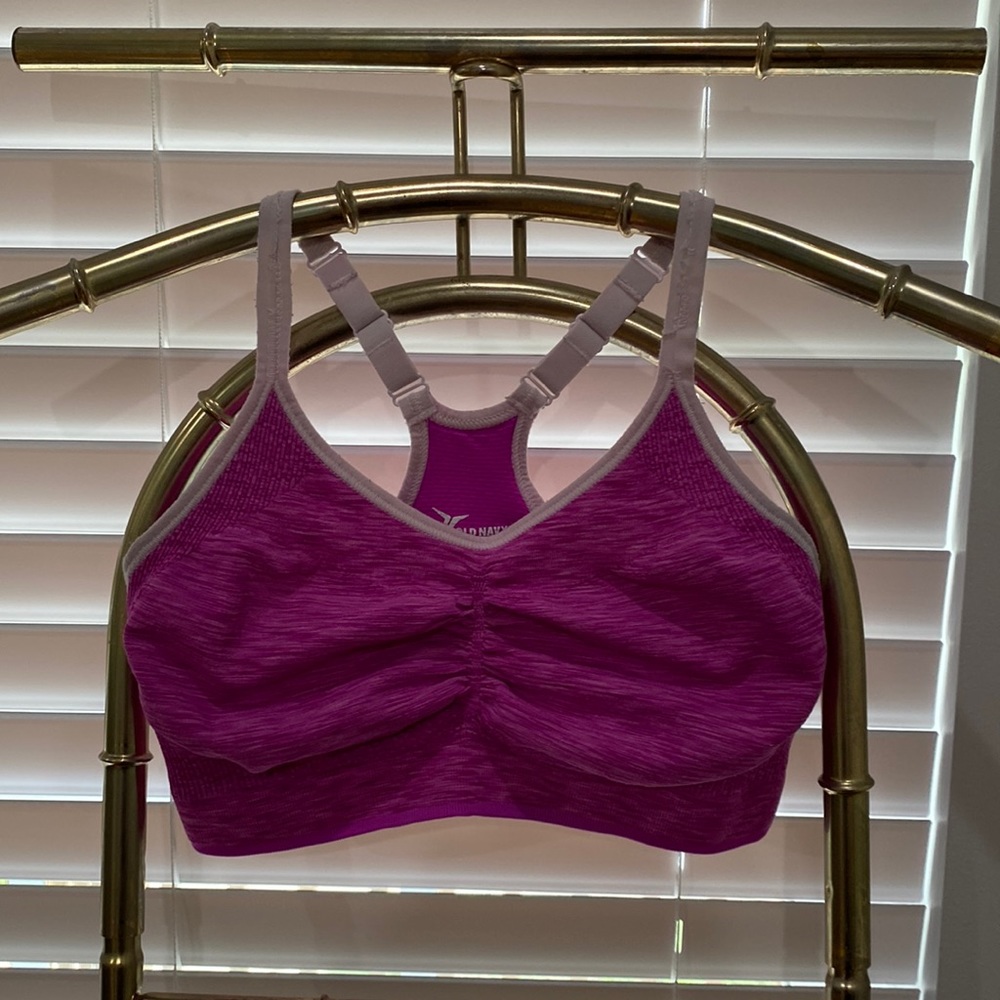 Light Support Adjustable Strap Unpadded Sports Br… - image 1